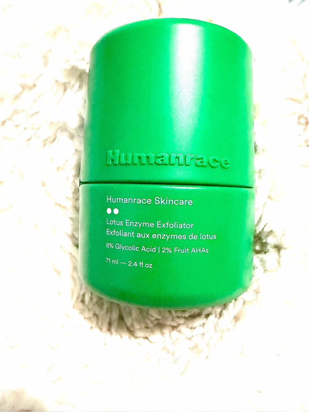 Humanrace Skincare Lotus Enzyme Exfoliator 8% Glycolic Acid